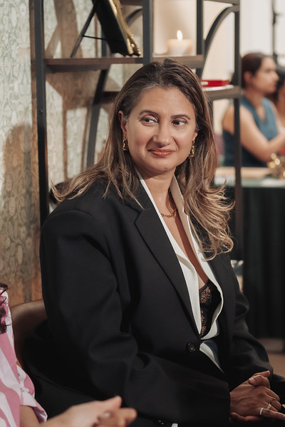 A portrait of Bhargavi Varma, founder of Brown Girls, Money Moves